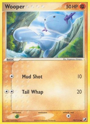 Wooper 79/115 - Unseen Forces Reverse Holofoil
