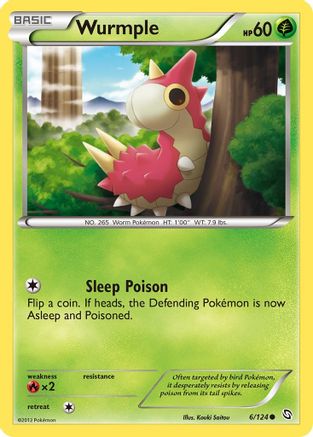 Wurmple/124 - Dragons Exalted Reverse Holofoil