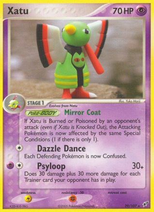 Xatu/107 - Deoxys Reverse Holofoil