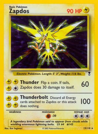 Zapdos/110 - Legendary Collection Reverse Holofoil