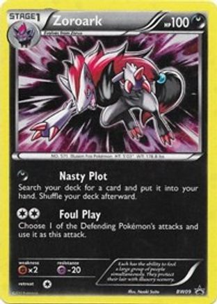 Zoroark - BW09/101 - Black and White Promos Holofoil