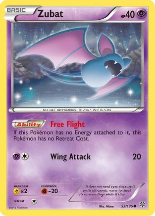 Zubat (53)/135 - Plasma Storm