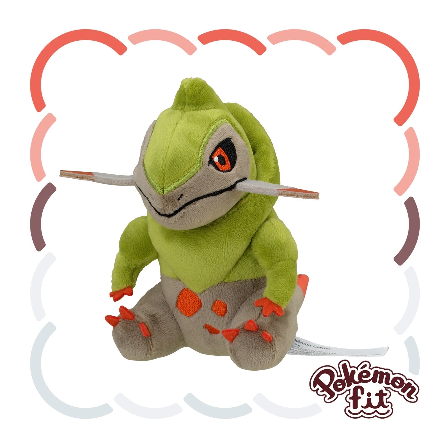 Fraxure Pokemon Fit plush No.611