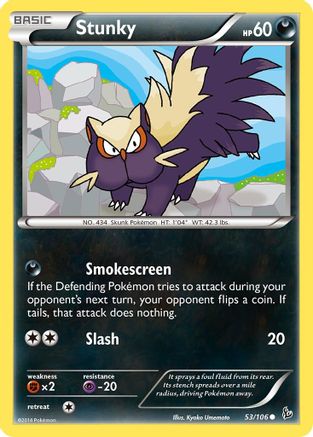 Stunky (53) 53/106 - XY  Flashfire