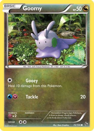 Goomy 72/106 - XY  Flashfire