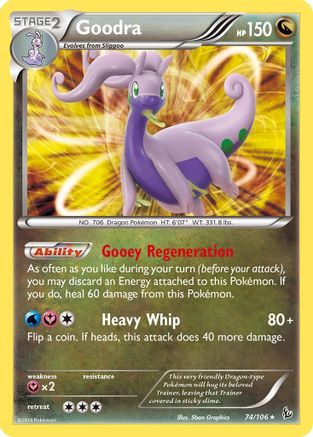 Goodra 74/106 - XY  Flashfire