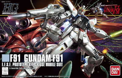 Bandai HGUC #167 1/144 F91 Gundam F91 Mobile Suit Gundam F91