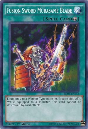 Fusion Sword Murasame Blade (BP03-EN143) - Battle Pack 3: Monster League 1st Edition