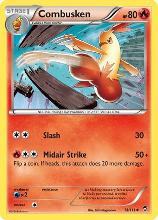 Combusken 13/111 - XY  Furious Fists