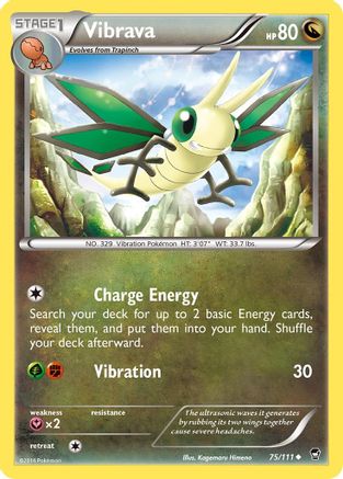 Vibrava 75/111 - XY  Furious Fists