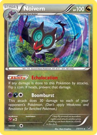Noivern 77/111 - XY  Furious Fists