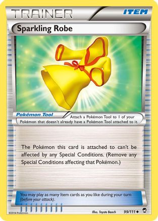 Sparkling Robe 99/111 - XY  Furious Fists
