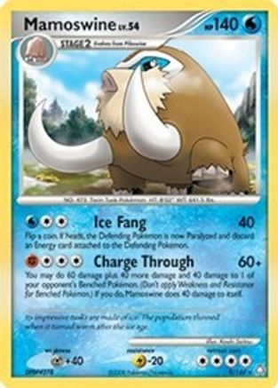 Mamoswine - 9/146 (DP Legends Awakened) - Deck Exclusives