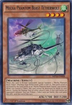Mecha Phantom Beast Tetherwolf (MP14-EN008) - 2014 Mega-Tins Mega Pack 1st Edition