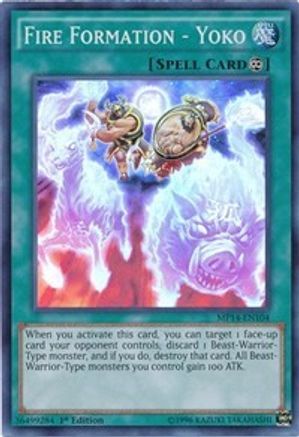 Fire Formation - Yoko (MP14-EN104) - 2014 Mega-Tins Mega Pack Unlimited