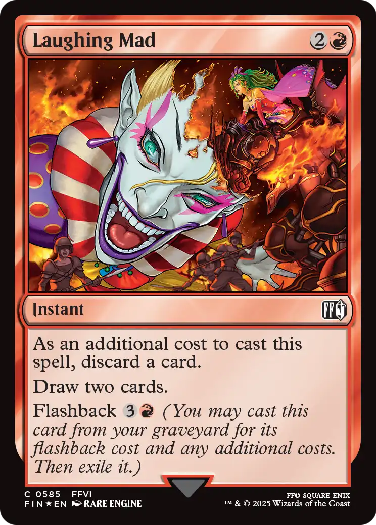 Laughing Mad (Surge Foil) (FIN-585) [FINAL FANTASY] Foil