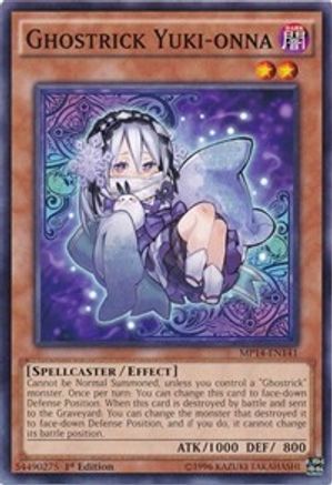 Ghostrick Yuki-onna (MP14-EN141) - 2014 Mega-Tins Mega Pack 1st Edition