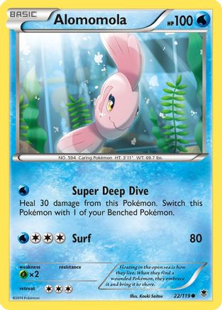 Alomomola/119 - XY  Phantom Forces