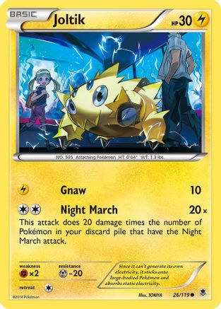 Joltik 26/119 - XY  Phantom Forces
