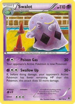 Swalot 38/119 - XY  Phantom Forces