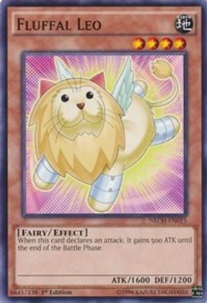 Fluffal Leo (NECH-EN015) - The New Challengers 1st Edition