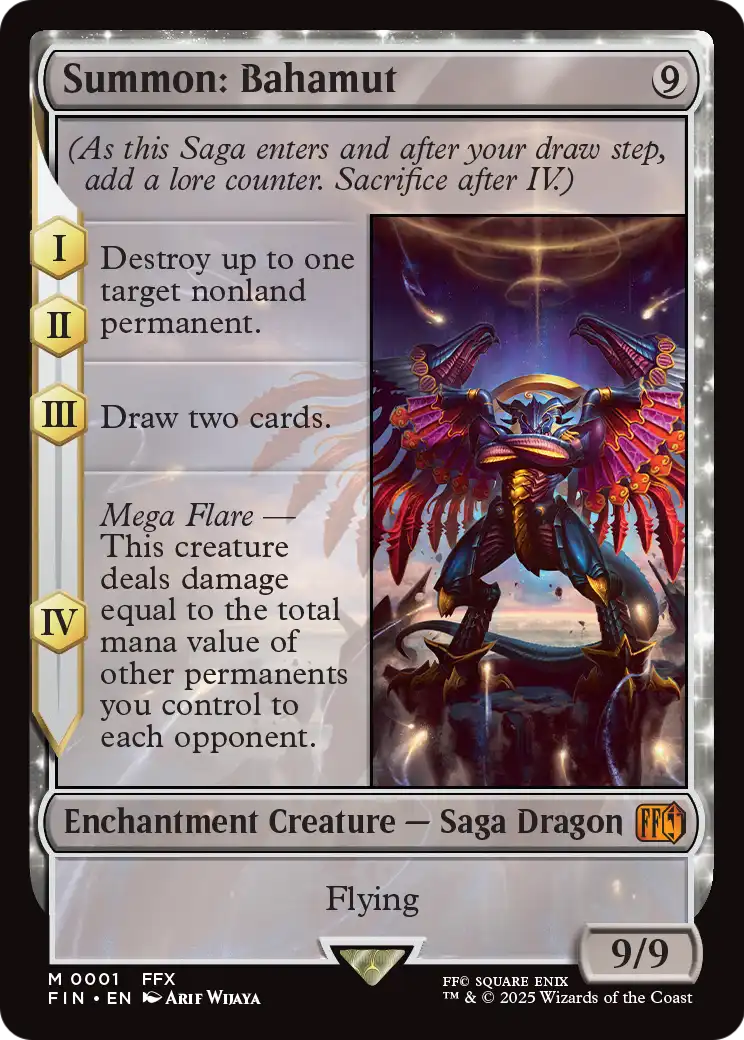 Summon: Bahamut (FIN-001) [FINAL FANTASY]