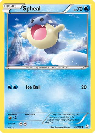 Spheal (46) 46/160 - XY  Primal Clash