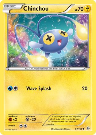 Chinchou/160 - XY  Primal Clash