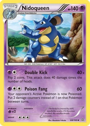 Nidoqueen/160 - XY  Primal Clash
