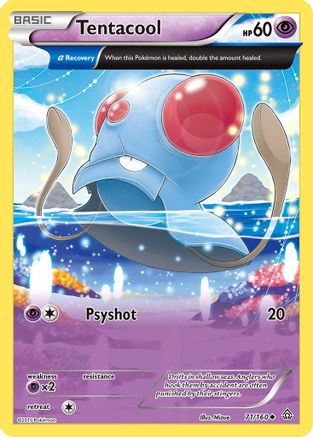 Tentacool (Alpha) 71/160 - XY  Primal Clash