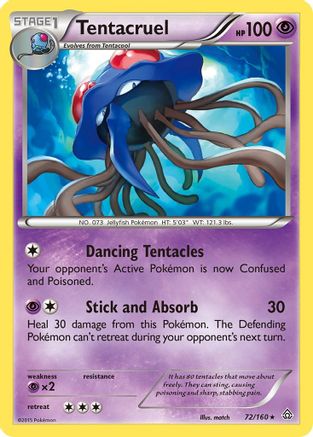 Tentacruel/160 - XY  Primal Clash