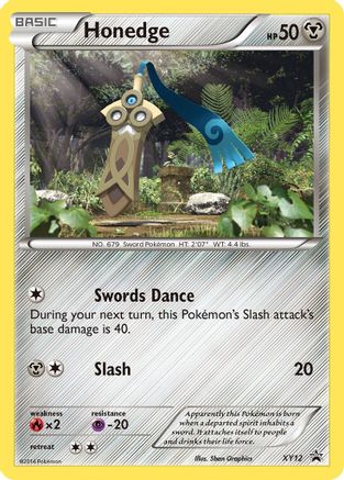 Honedge - XY12/211 - XY Promos Holofoil