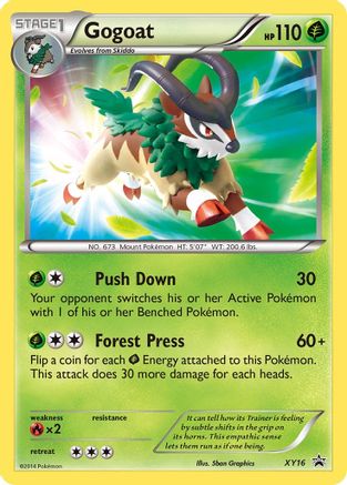 Gogoat - XY16/211 - XY Promos Holofoil