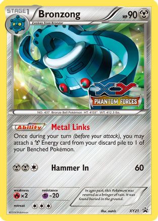 Bronzong - XY21 (Prerelease)/211 - XY Promos Holofoil