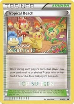 Tropical Beach - BW50 (Worlds 12) [Top 16] - Black and White Promos