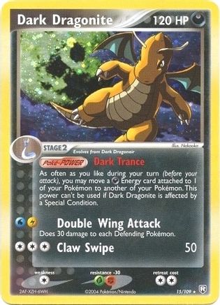 Dark Dragonite - 15/109 (EX Team Rocket Returns) - Deck Exclusives Holofoil
