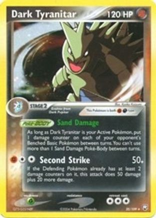 Dark Tyranitar - 20/109 (EX Team Rocket Returns) - Deck Exclusives Holofoil