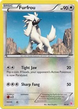 Furfrou (#16 - Sylveon) - XY Trainer Kit Sylveon & Noivern