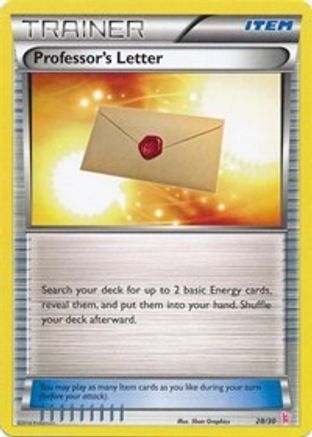 Professor's Letter (Sylveon) - XY Trainer Kit Sylveon & Noivern