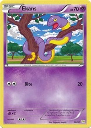 Ekans - XY Trainer Kit Sylveon & Noivern