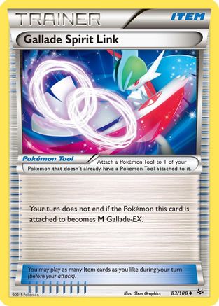 Gallade Spirit Link 83/108 - XY  Roaring Skies