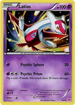 Latias (#30 Holo) - XY Trainer Kit Latias & Latios Holofoil