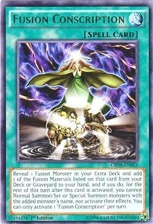 Fusion Conscription (CROS-EN053) - Crossed Souls Unlimited