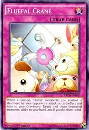 Fluffal Crane (CROS-EN068) - Crossed Souls 1st Edition