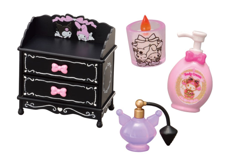 Sanrio: My Melody & Kuromi Cosmetics (1 Random Box) (Re-ment Blind Box)