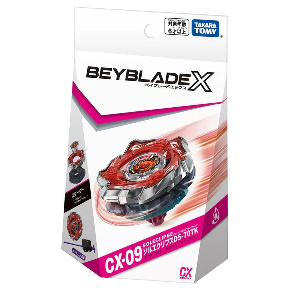 Beyblade X CX-09 SolEclipse D5-70TK
