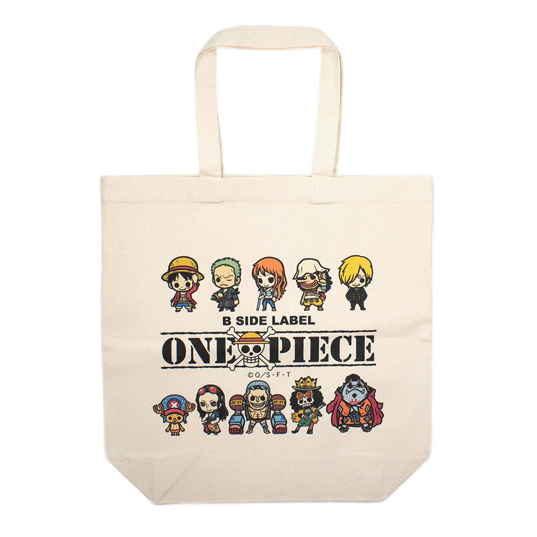 ONE PIECE B-Side Label Tote Bag