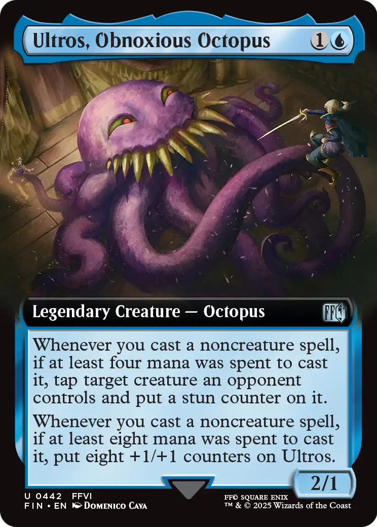 Ultros, Obnoxious Octopus (Extended Art) (FIN-442) [FINAL FANTASY]