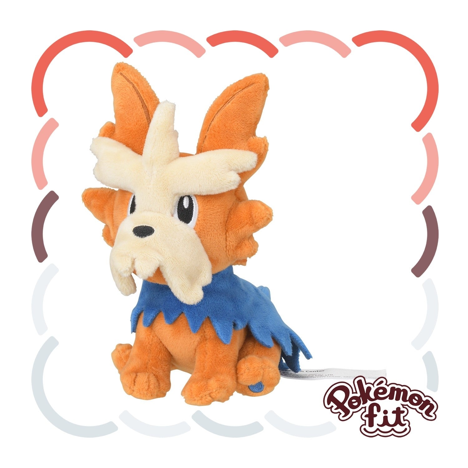 Herdier Pokemon Fit plush No.507