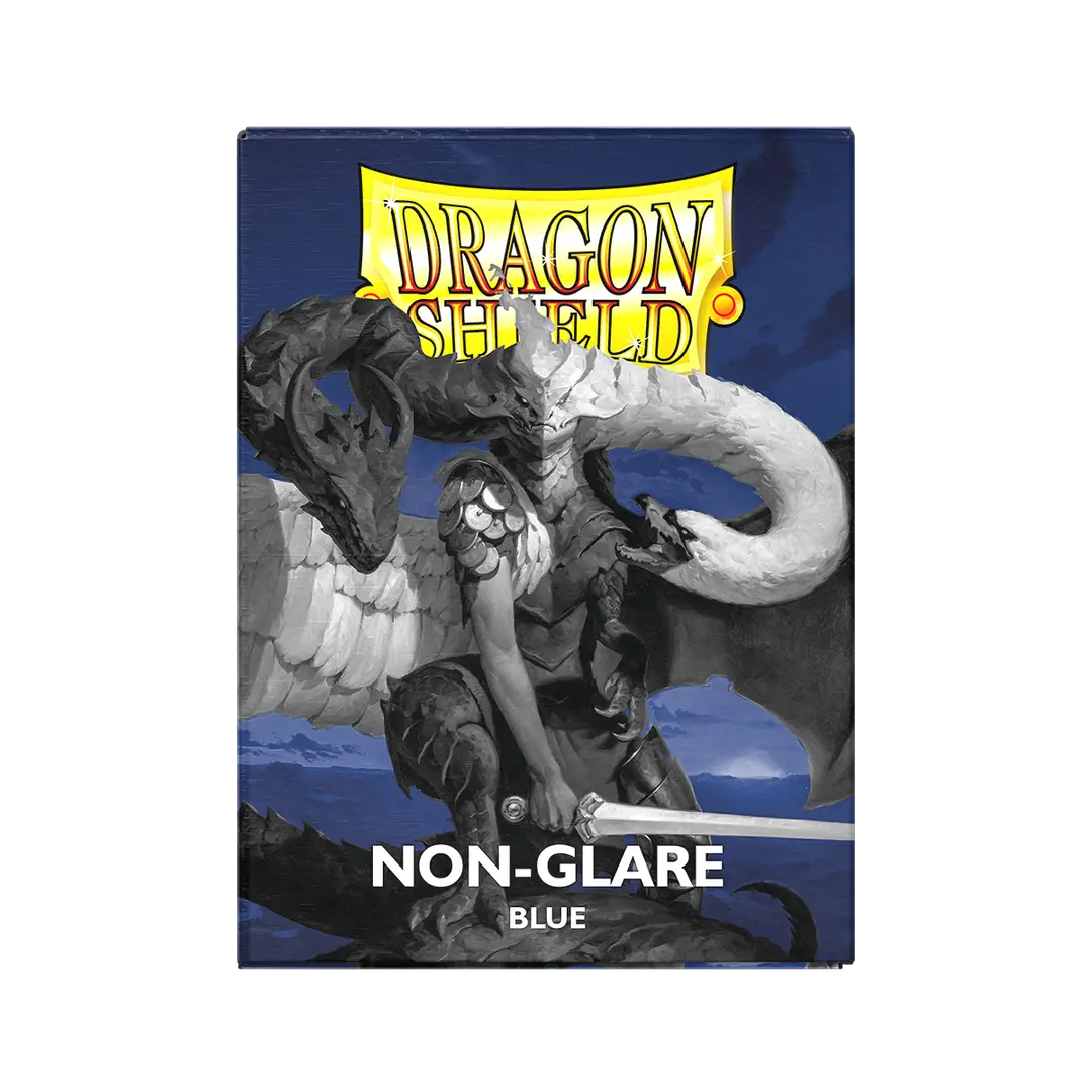 Dragon Shield Sleeves - Matte Standard (Blue Non-Glare)